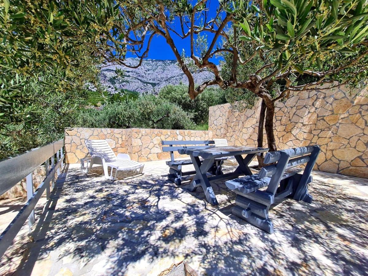 Vila Maslina Apartments Mit Pool Und Garten Nahe Am Strand Tucepi Luaran gambar